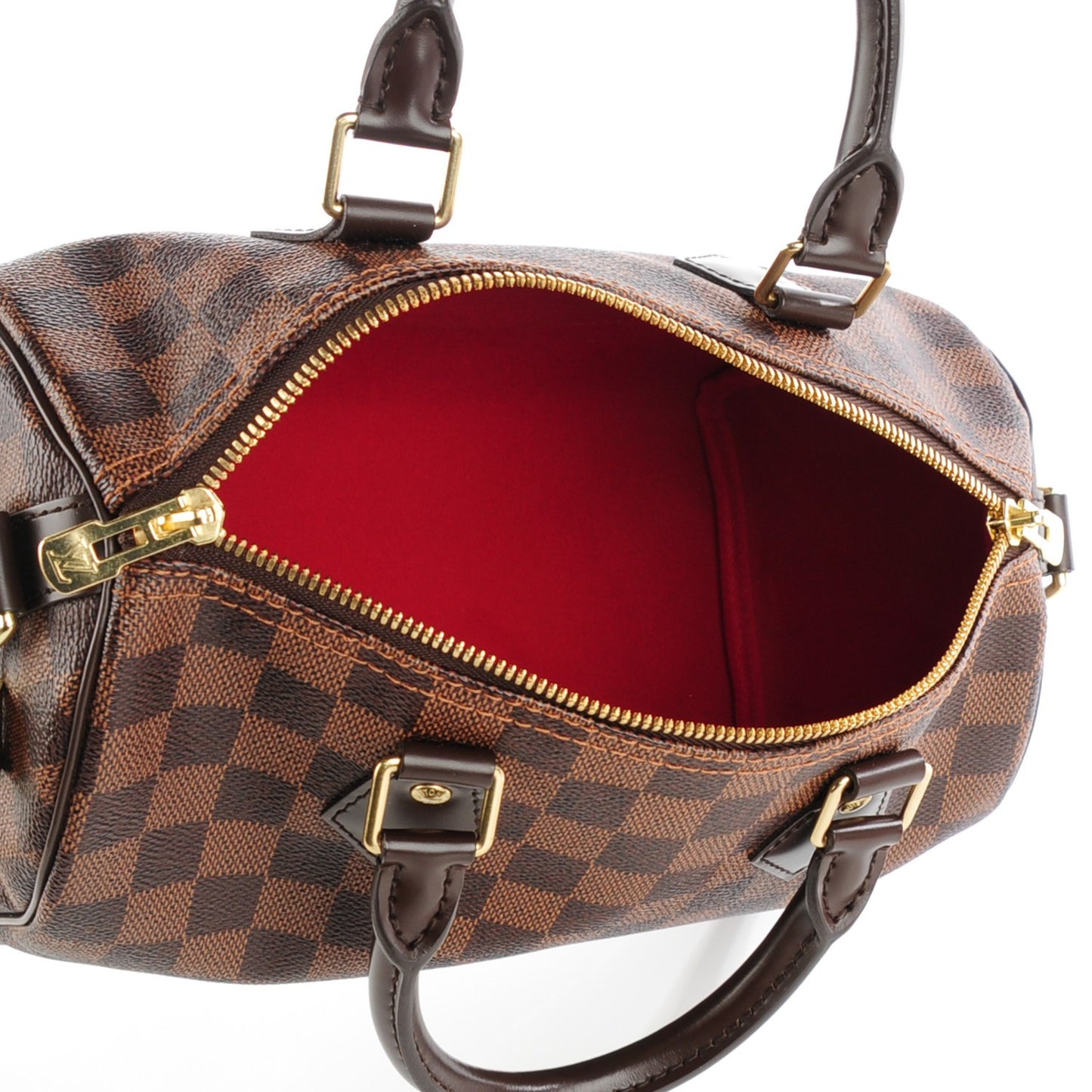 Damier Ebene Speedy Bandouliere 25