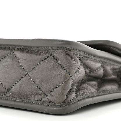 Chanel Caviar Quilted Medium French Riviera Flap Grey 10 of 13