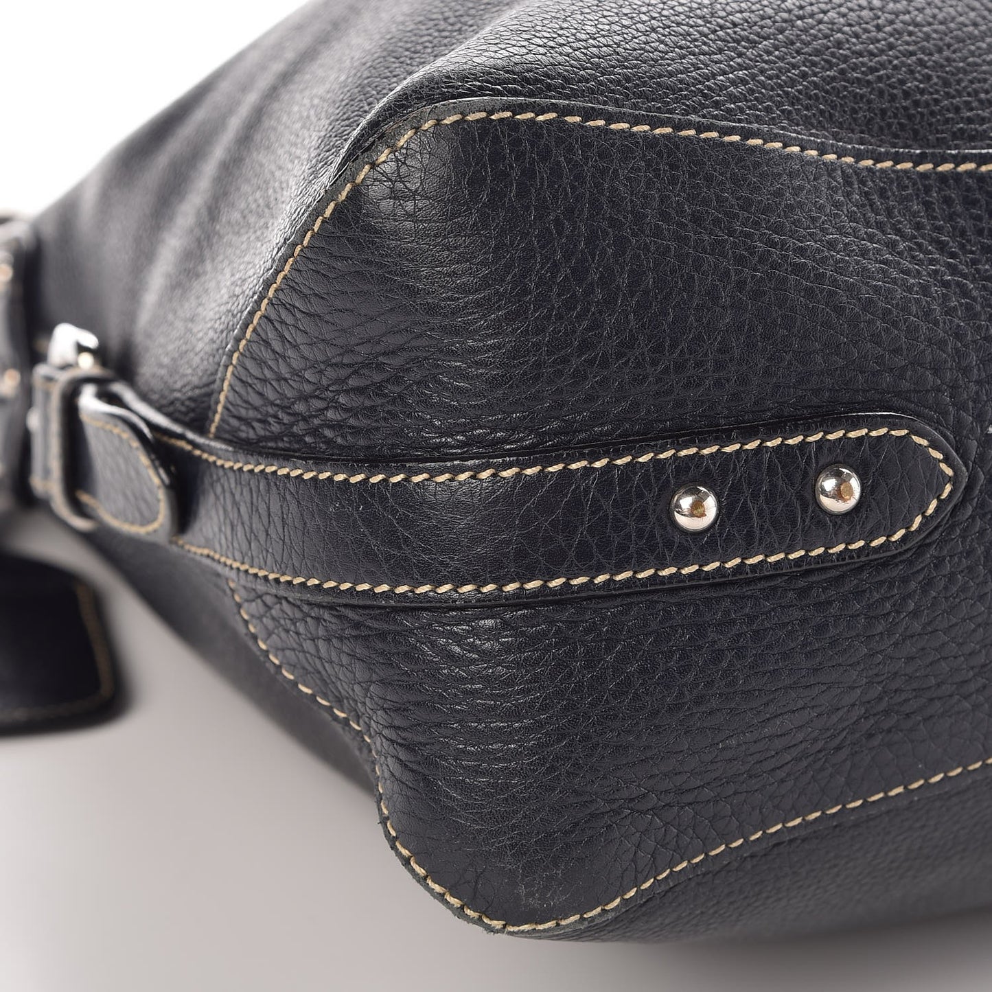 Vitello Daino Rope Hobo Black