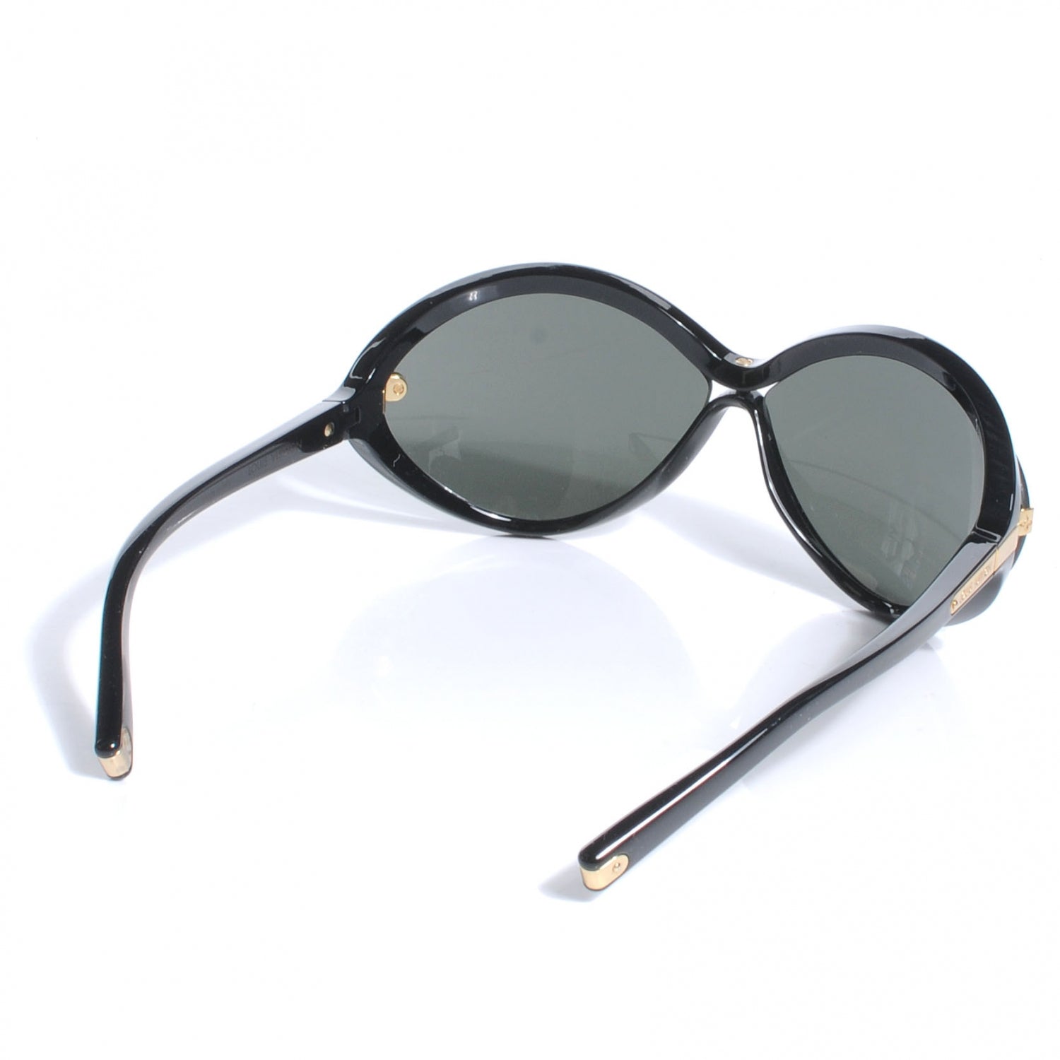 Louis Vuitton Daphne Sunglasses Black Z0417W 2 of 6