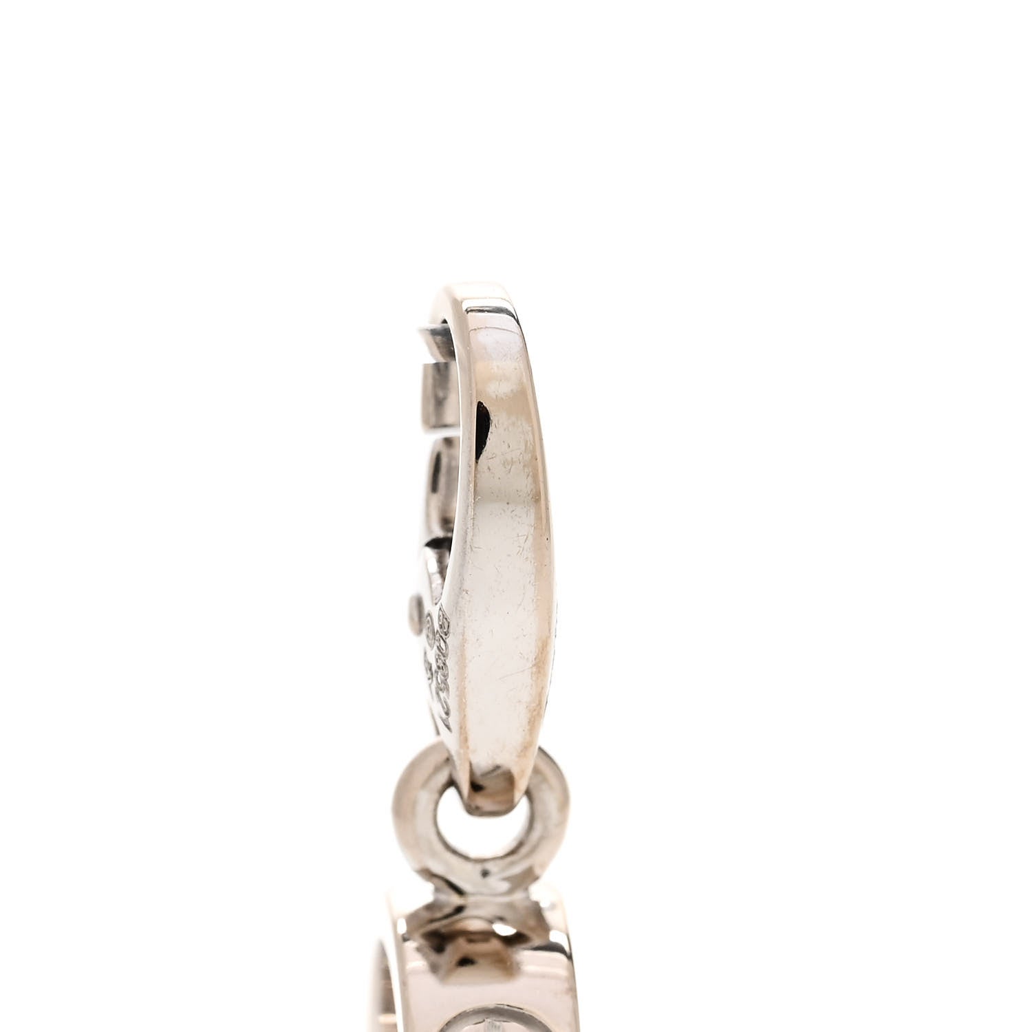 Cartier 18K White Gold LOVE Ring Charm 6 of 6
