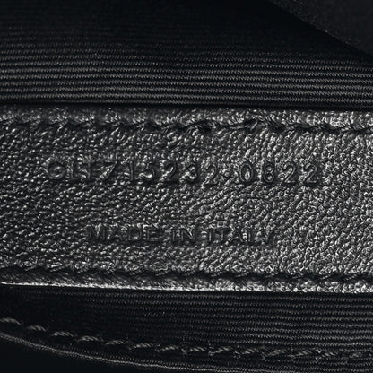 Saint Laurent Calfskin Matelasse Monogram Lou Camera Bag Dark Beige 7 of 10