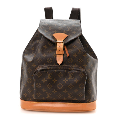 Louis Vuitton Monogram Montsouris GM Backpack 1 of 9