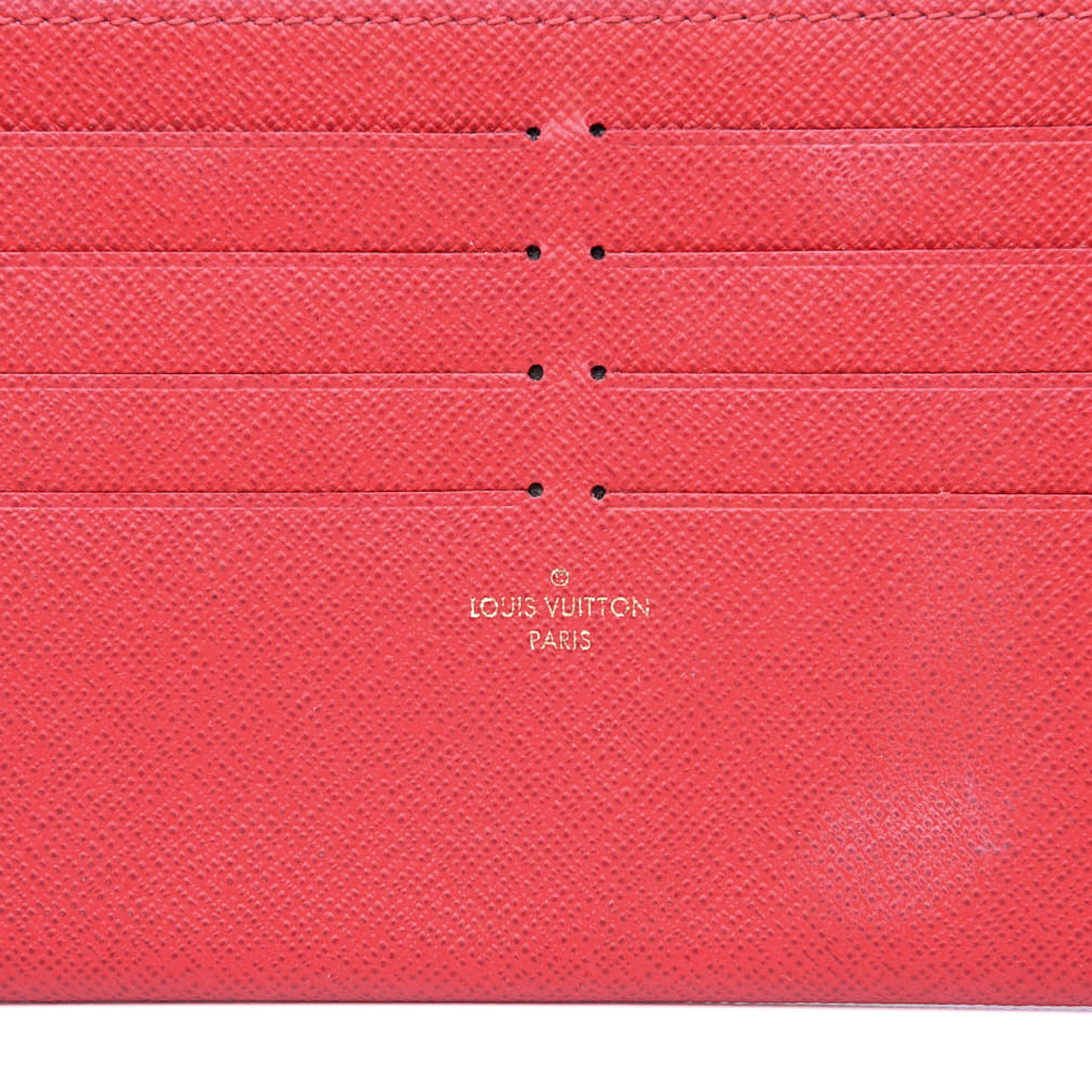 Calfskin Felicie Card Holder Insert Cherry