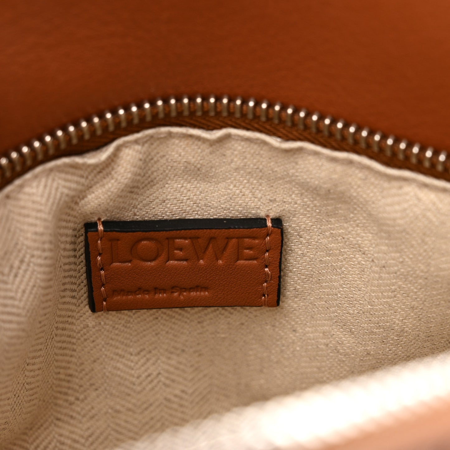 Calfskin Medium Puzzle Bag Tan