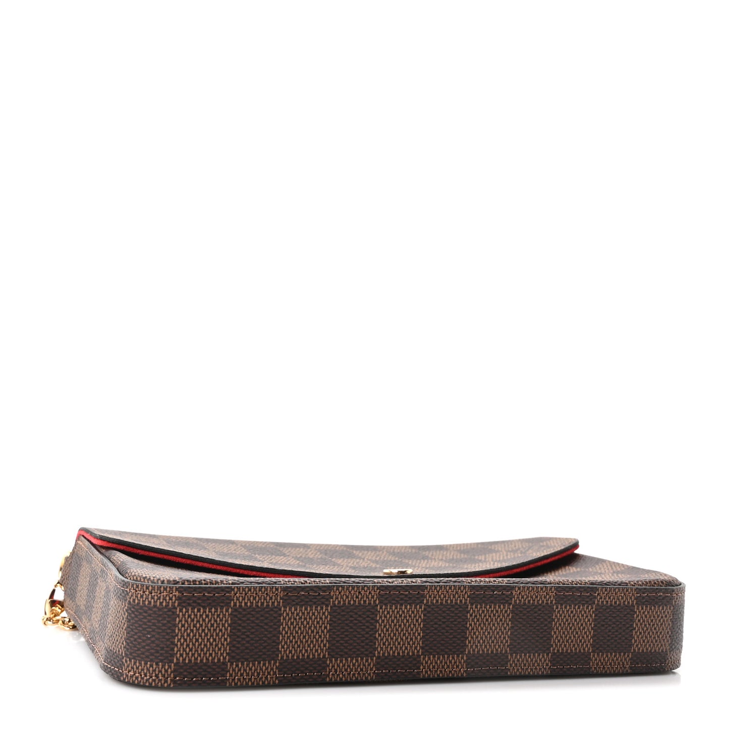 Damier Ebene Pochette Felicie Chain Wallet