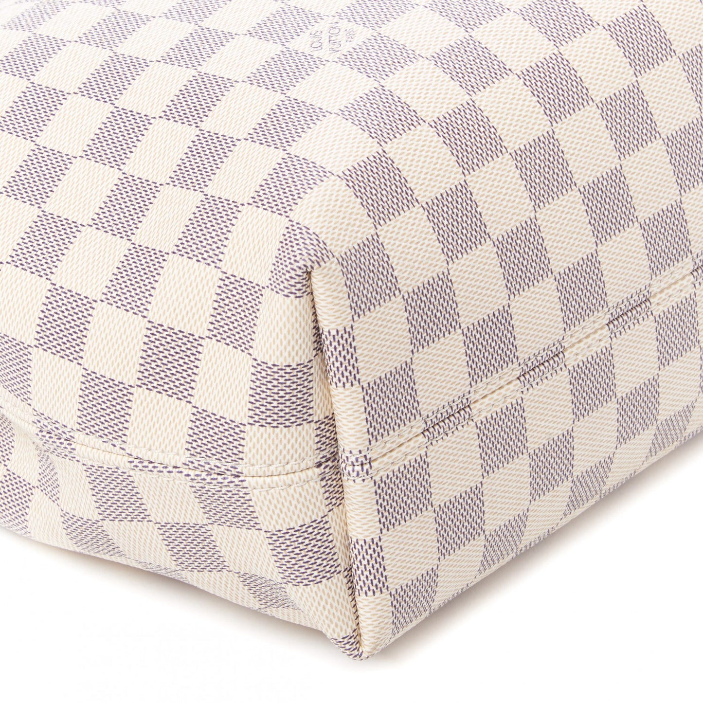 Damier Azur Graceful PM Rose Ballerine