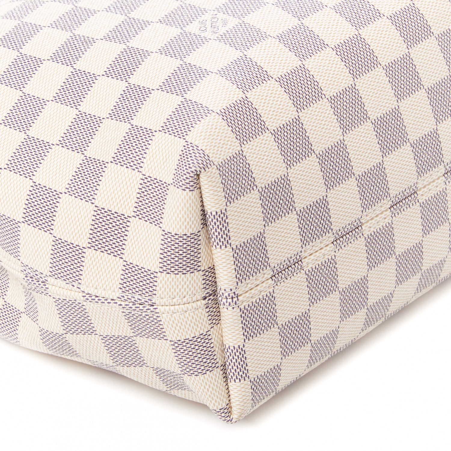 Louis Vuitton Damier Azur Graceful PM Rose Ballerine 6 of 9