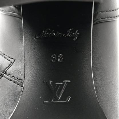 Louis Vuitton Calfskin Star Trail Ankle Boots 38 Black 6 of 14