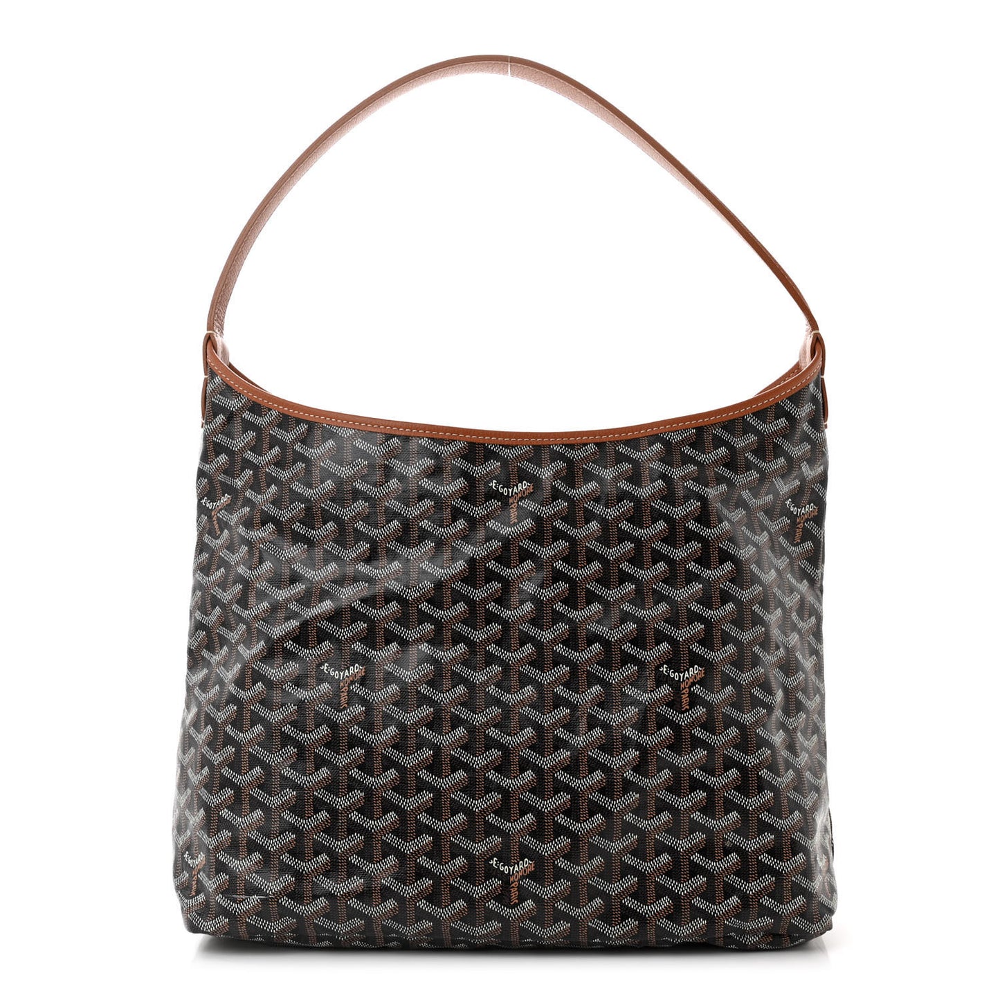 Goyardine Boheme Hobo Black Gold
