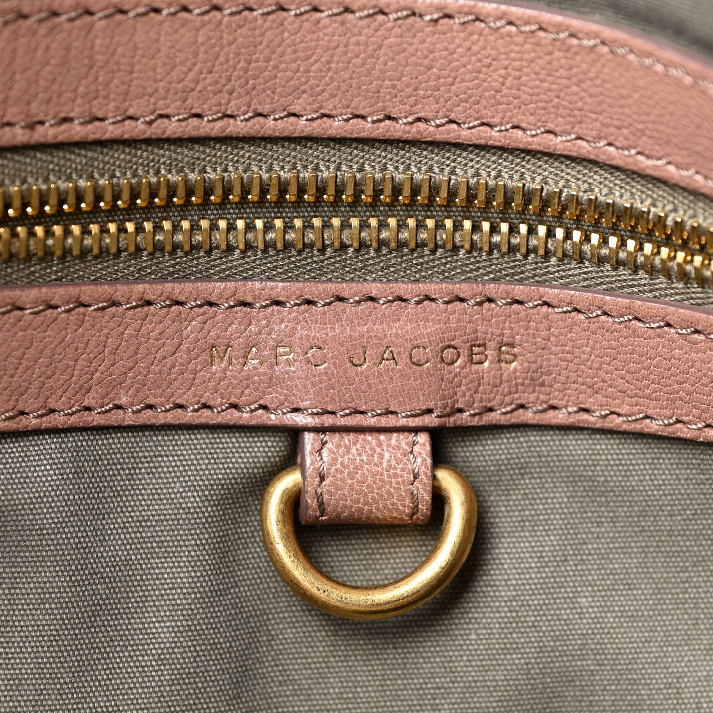 Calfskin Quilted Rio Satchel Tote Bag Brown