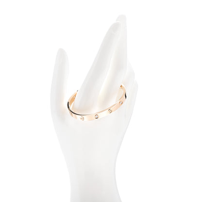 Cartier 18K Yellow Gold 4 Diamond LOVE Bracelet 16 2 of 5