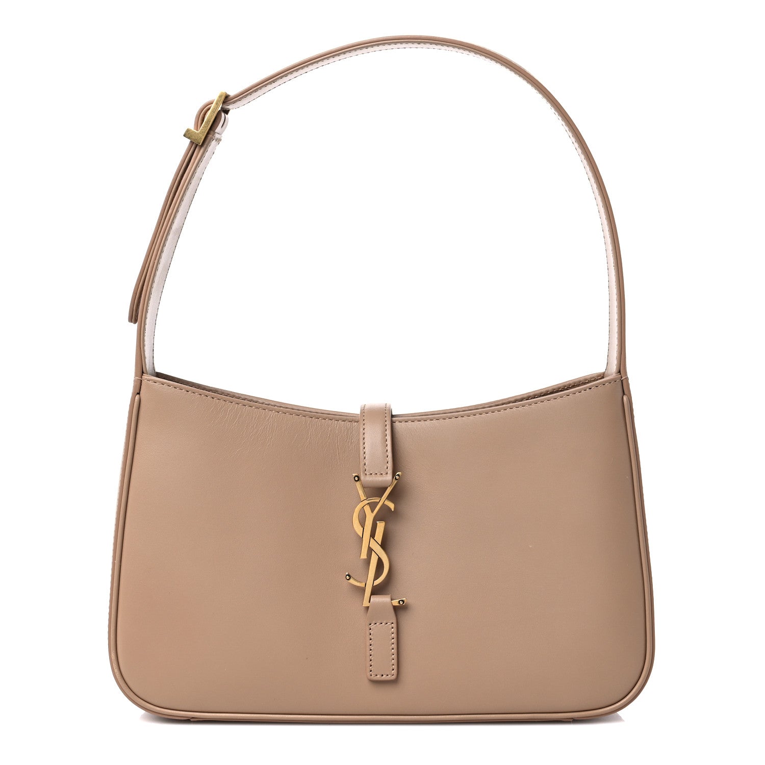 Saint Laurent Smooth Calfskin Le 5 A 7 Hobo Rosy Sand 1 of 11