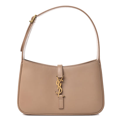 Saint Laurent Smooth Calfskin Le 5 A 7 Hobo Rosy Sand 1 of 11