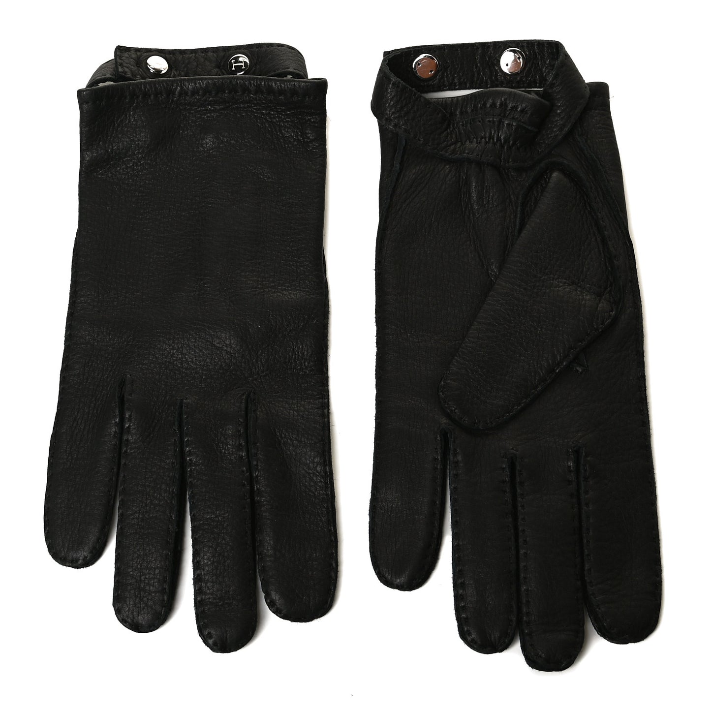 Calfskin Gloves 9 Black