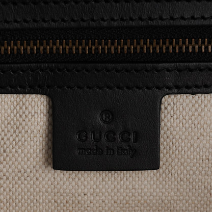 Gucci Monogram Medium Patti Stud Hobo Black 6 of 8