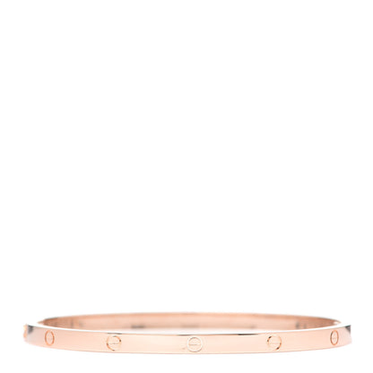 Cartier 18K Pink Gold Small LOVE Bracelet 17 1 of 6