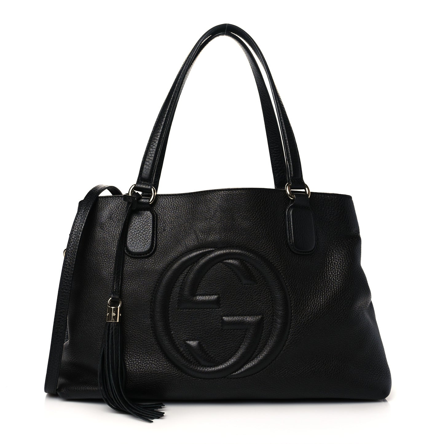 Cellarius Calfskin Medium Soho Working Tote Black