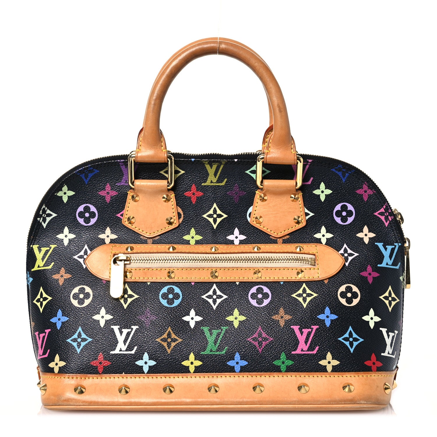 Louis Vuitton Monogram Multicolor Alma Black 1 of 15