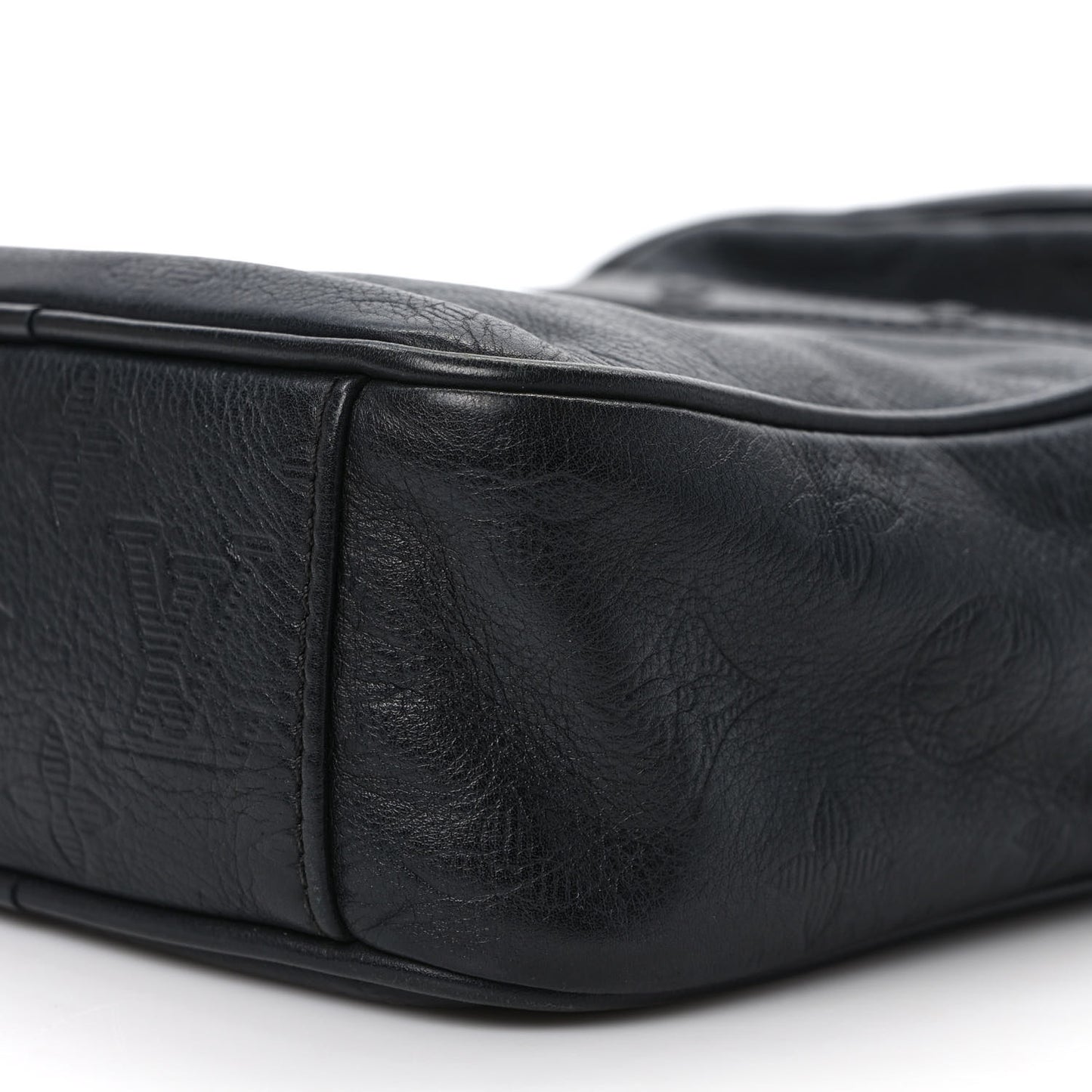 Calfskin Monogram Shadow Danube PM Black
