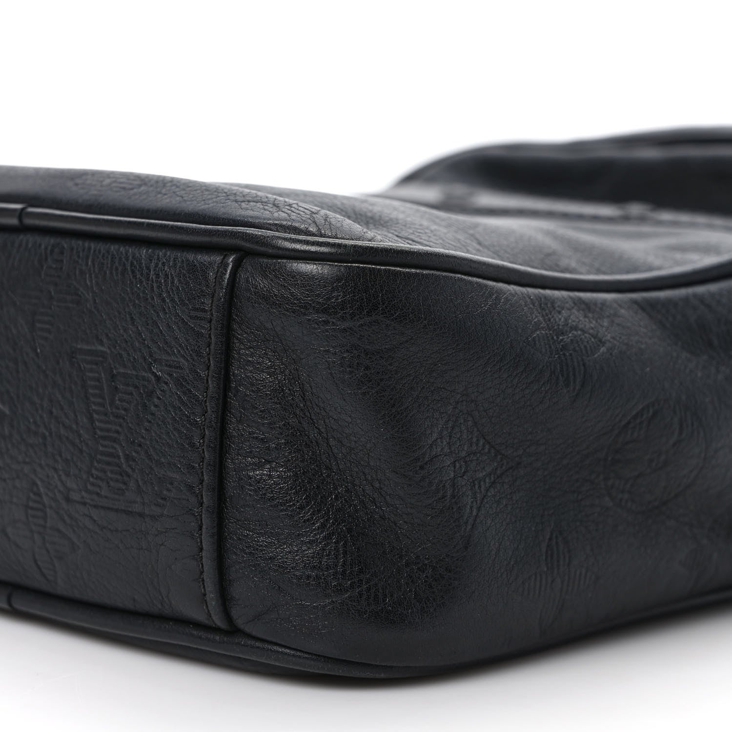 Louis Vuitton Calfskin Monogram Shadow Danube PM Black 8 of 10