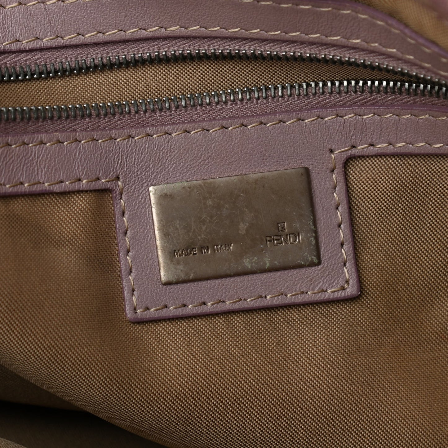 Zucchino Cuoio Shoulder Bag Lilla