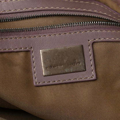 Fendi Zucchino Cuoio Shoulder Bag Lilla 6 of 9