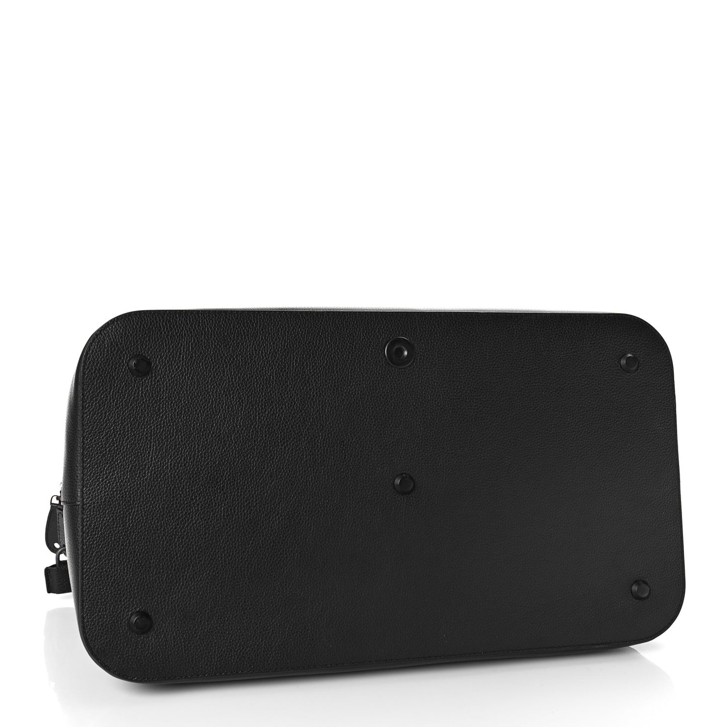 Calfskin LED Logo Large Projector Top Handle Black