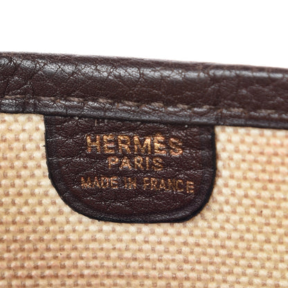 Hermes Toile Natural Barenia Evelyne GM Ebene 8 of 14