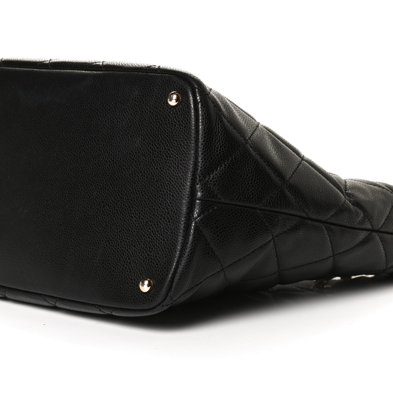 Chanel Caviar Quilted CC Timeless Tote Black 9 of 9