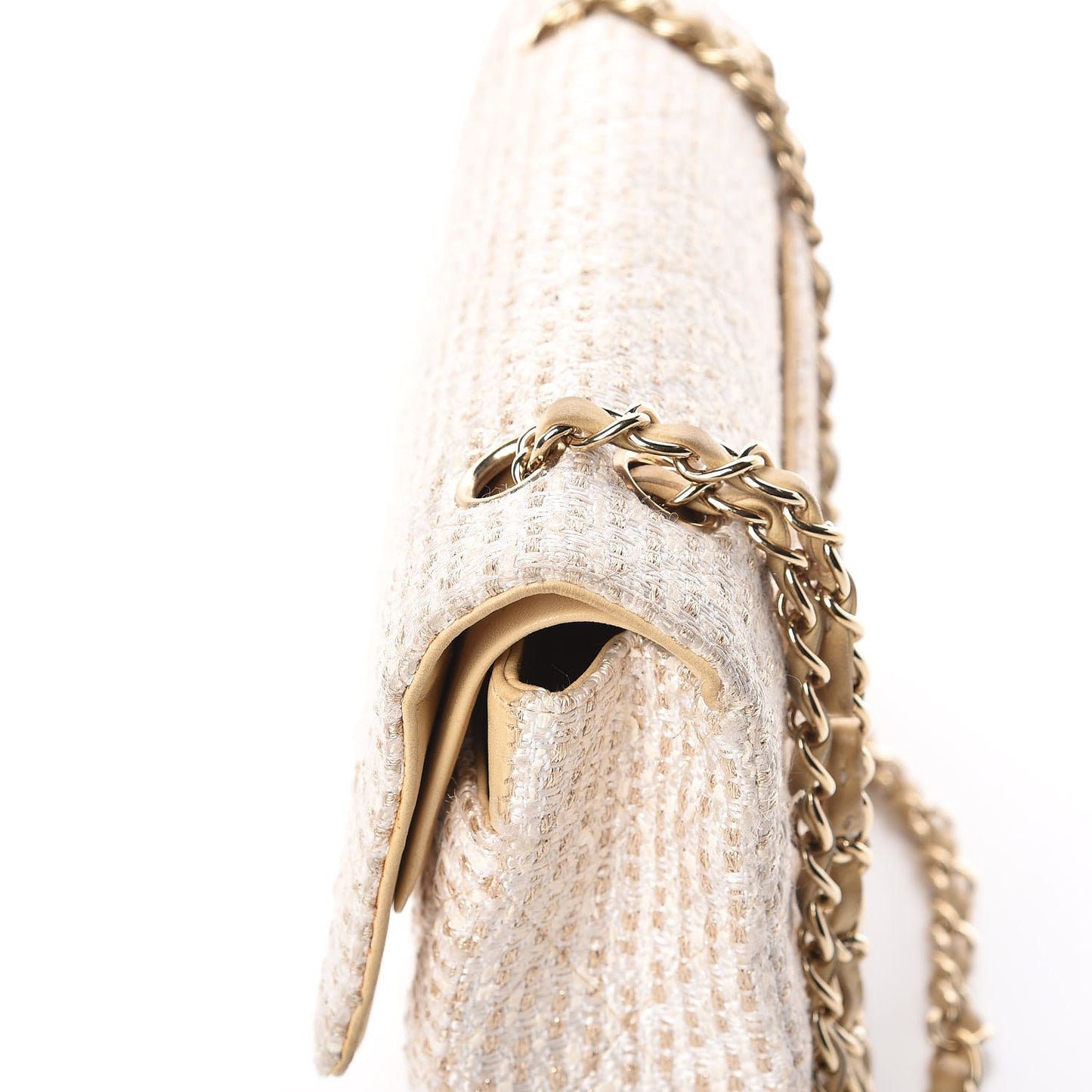 Tweed Medium Double Flap Multicolor