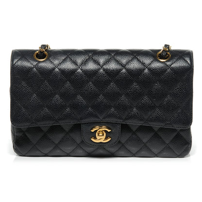 Chanel Caviar Quilted Medium Double Flap Black 1 of 7