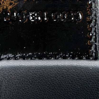 Christian Dior Patent Cannage Lady Dior Convertible Clutch Black 6 of 9