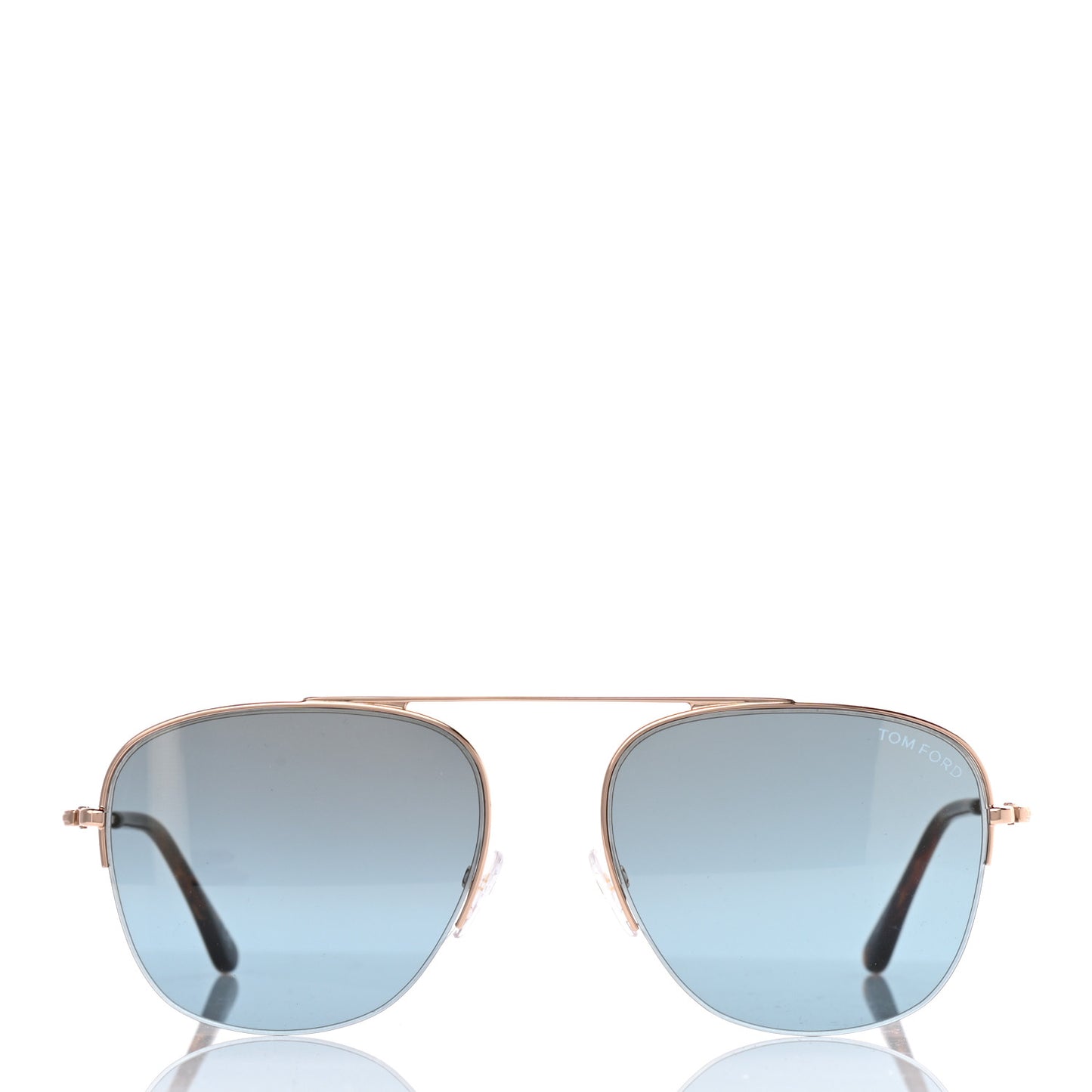 Abott Sunglasses TF667 Gold Light Blue