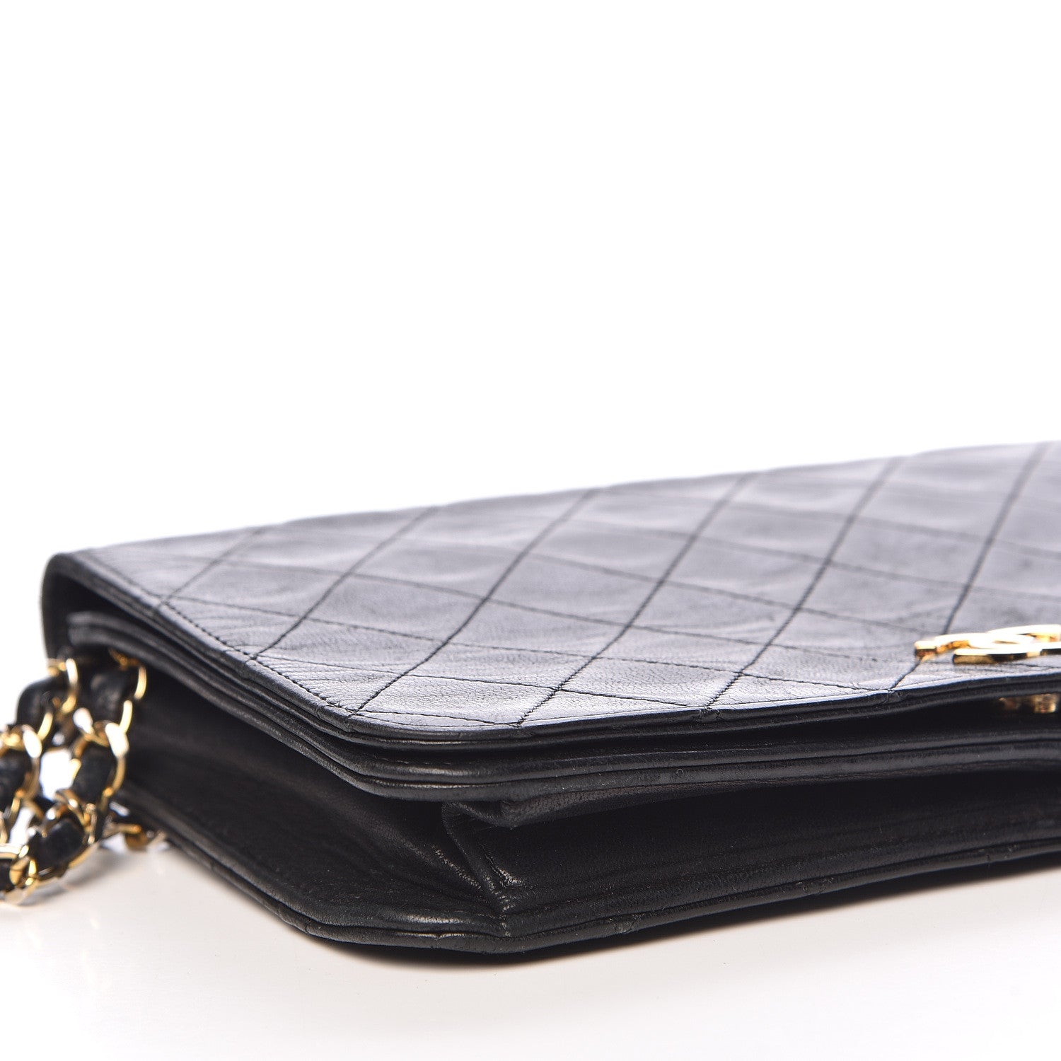 Chanel Lambskin Quilted Small Single Flap Black 8 of 19
