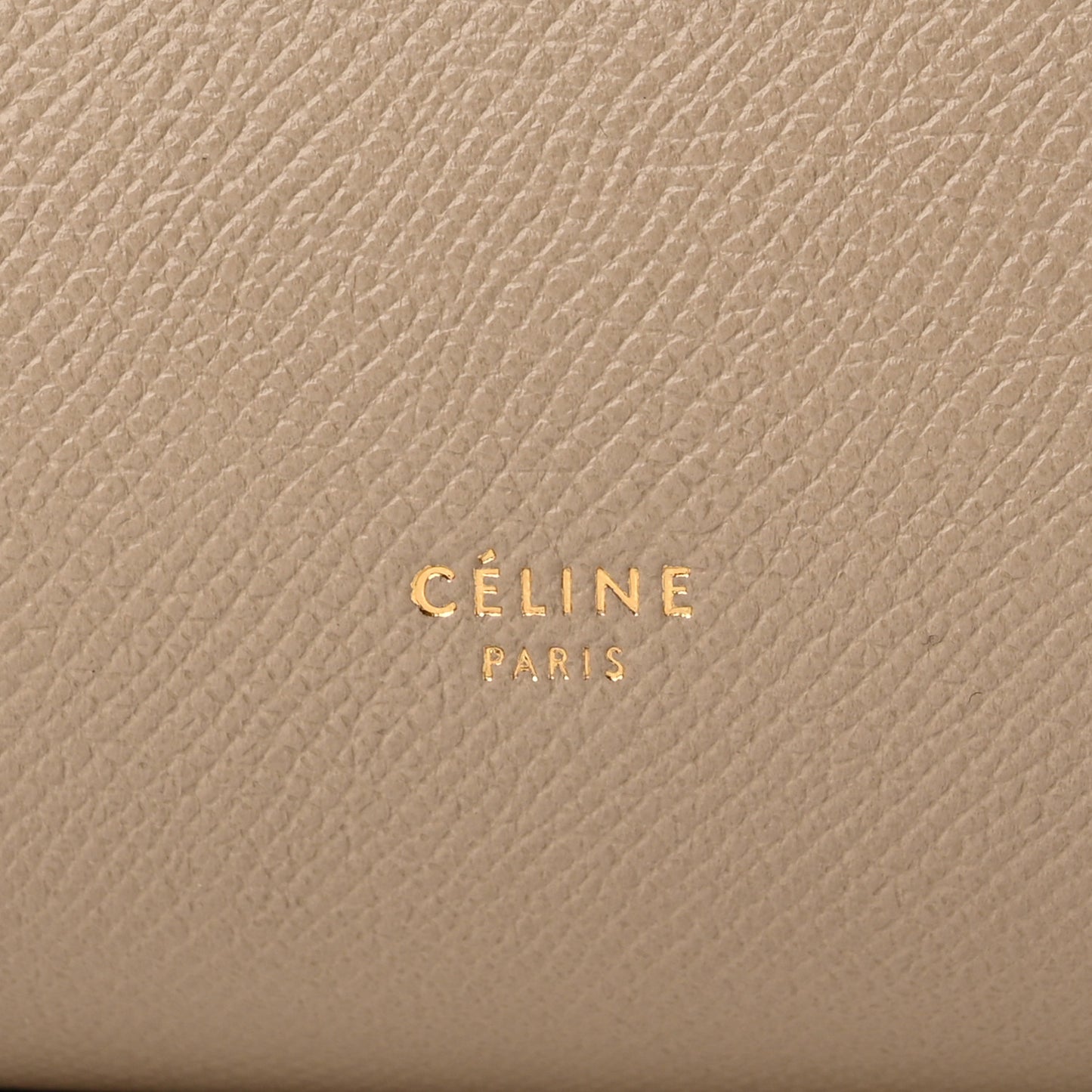 Grained Calfskin Mini Belt Bag Light Taupe
