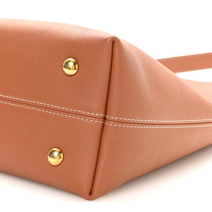 Louis Vuitton Grained Calfskin Low Key Hobo PM Cognac 10 of 11