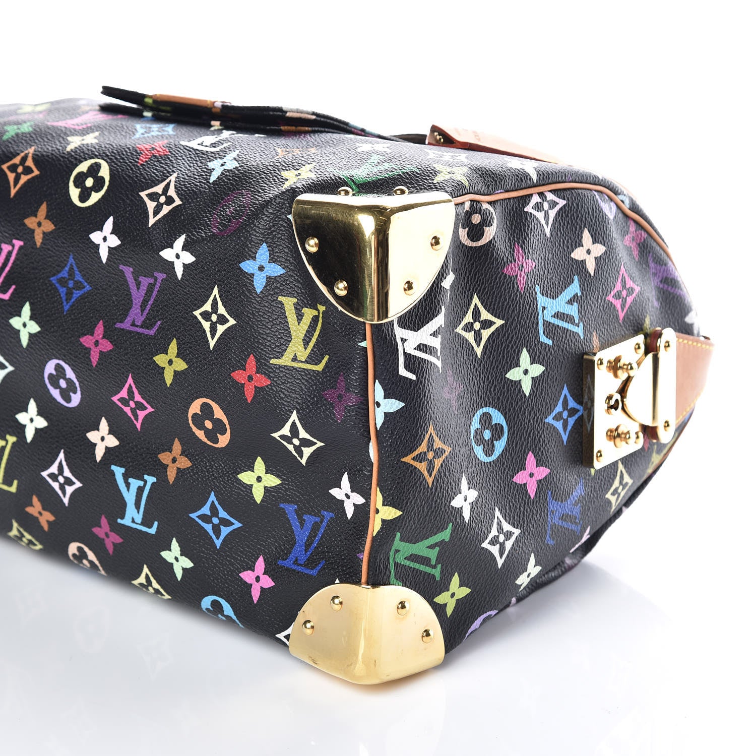 Louis Vuitton Monogram Multicolor Speedy 30 Black 9 of 9