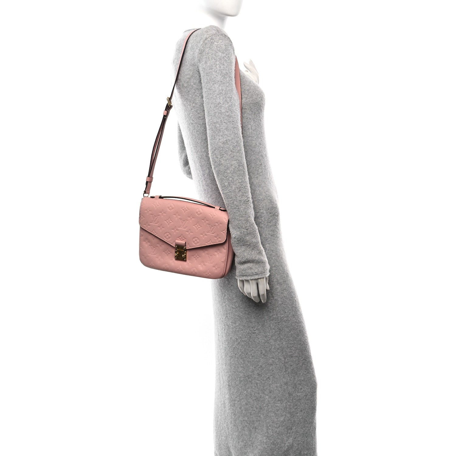 Louis Vuitton Empreinte Pochette Metis Rose Poudre 2 of 9