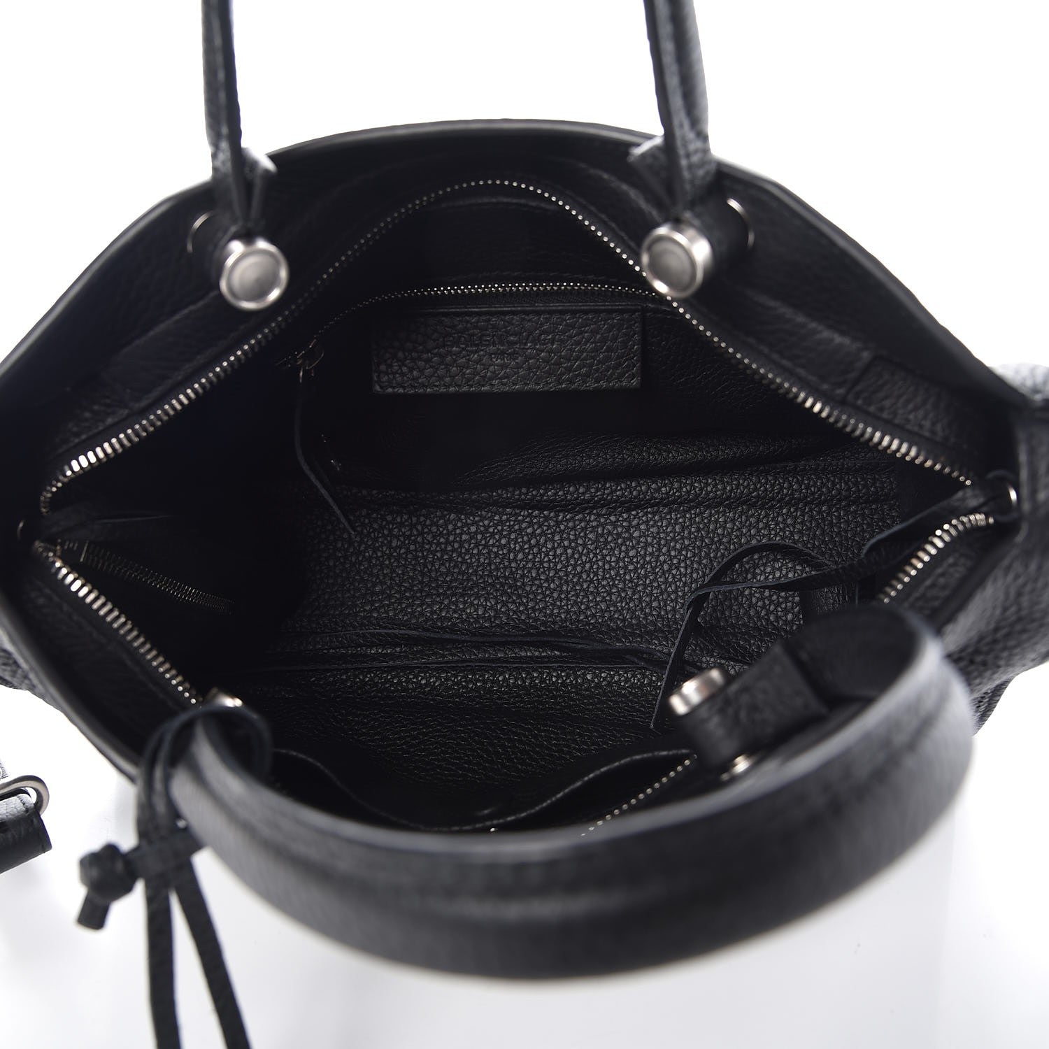 Balenciaga Veau Grana Perforated Blackout Hardware S City Black 5 of 7