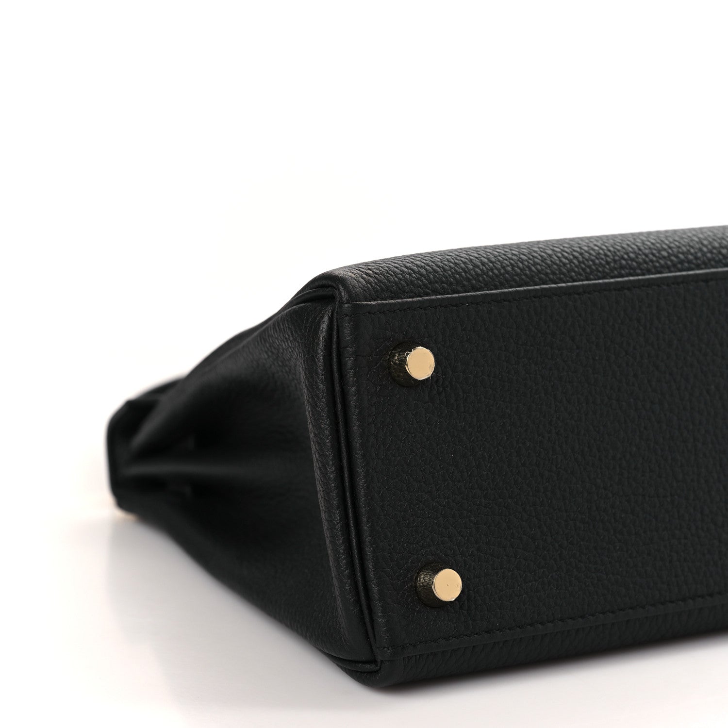 Hermes Togo Kelly Retourne 25 Black 6 of 9