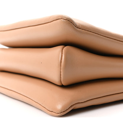 Louis Vuitton Lambskin Embossed Monogram Coussin PM Camel 8 of 9