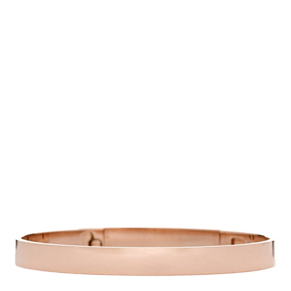 Hermes 18K Rose Gold PM Collier De Chien Bracelet SH 2 of 4