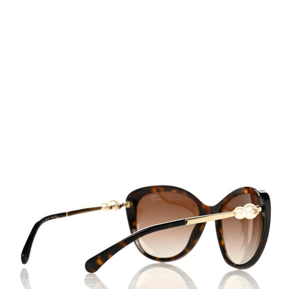 Chanel Pearl Sunglasses 5338-H Tortoise 4 of 8