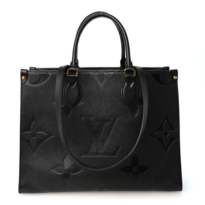 Louis Vuitton Empreinte Monogram Giant Onthego MM Black 1 of 10