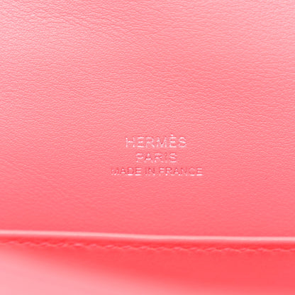 Hermes Swift Kelly Pochette Clutch Rose Azalee 6 of 14