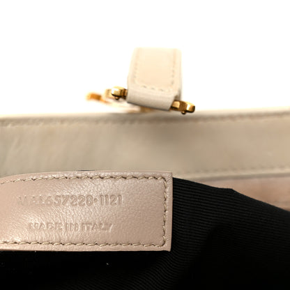 Saint Laurent Smooth Calfskin Le 5 A 7 Hobo Blanc Vintage 7 of 11