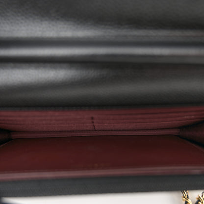 Chanel Caviar Quilted Wallet on Chain WOC Black 5 of 11