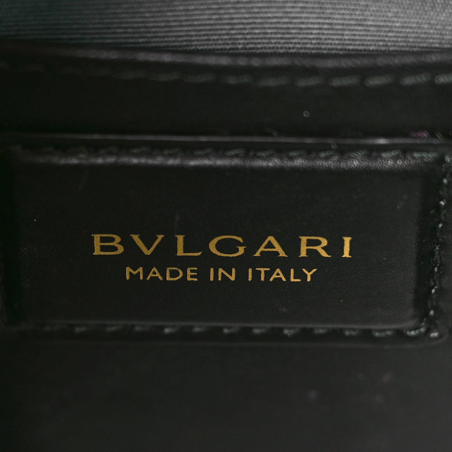 Calfskin Serpenti Forever Shoulder Bag Black