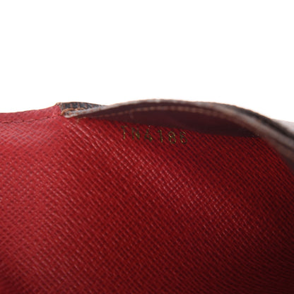Louis Vuitton Damier Ebene Josephine Wallet Red 5 of 17